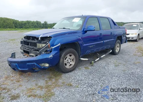 2002 Chevrolet Avalanche 1500 from USA, damaged, VIN 3GNEK13T72G111629